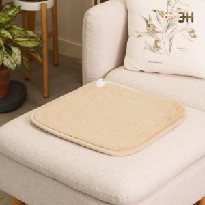 3H한일온열기 1인용 전기방석 1+1 쇼파 전기매트 벨보아 온열방석 사무실용 MTS-100
