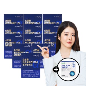 [PS 300 1개증정] 헬씨허그 소연골 콘드로이친 1200 알파플러스 60정, 12개