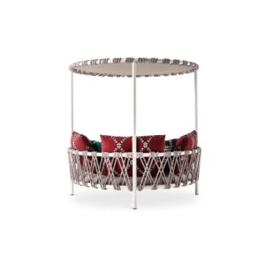 CASSINA LC3 3시터 (Y등급, 앤트러사이트, 구스폼)
