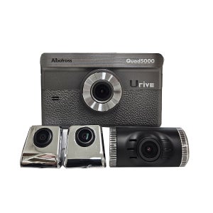 GPS 출장장착포함 유라이브 알바트로스 쿼드 5000 4채널 블랙박스 64G 사이드카메라 실버