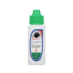 강아지 안구 건조증 고양이 눈병약 염증 눈꼽 충혈 결막염 60ml x 2개