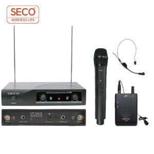 SECO DX330 듀얼 무선마이크 2채널