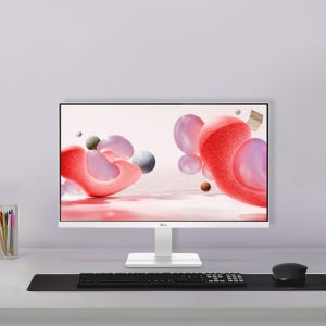 LG전자 광시야각 화이트 모니터 24MR400W 60cm IPS 패널100Hz 5ms LED 눈이편한 사무용 업무용 가정용 PC 컴퓨터 모니터 24MN430HW 후속 신모델