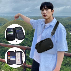 여권 가방 케이스 안티스키밍 RFID차단 지갑 파우치 커버 여행