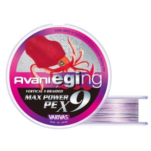 바리바스 아바니 에깅 맥스 파워 PE X9 0.6호 150m 9합사