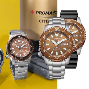 본사AS가능 시티즌 프로마스터 NY0164-65X 복어 35주년 한정판 다이버 워치 남성 메탈시계