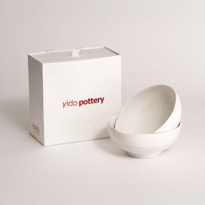 [선물포장] 이도도자기 윤슬 면기세트 2P 집들이 라면 그릇