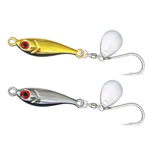 크롬 싱글훅 메탈지그 20g 스핀바이브 블레이드 삼치 농어 배스