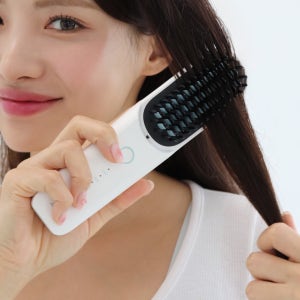 Leeko 무선 앞머리 볼륨 브러쉬 스트레이트 매직 빗 고데기