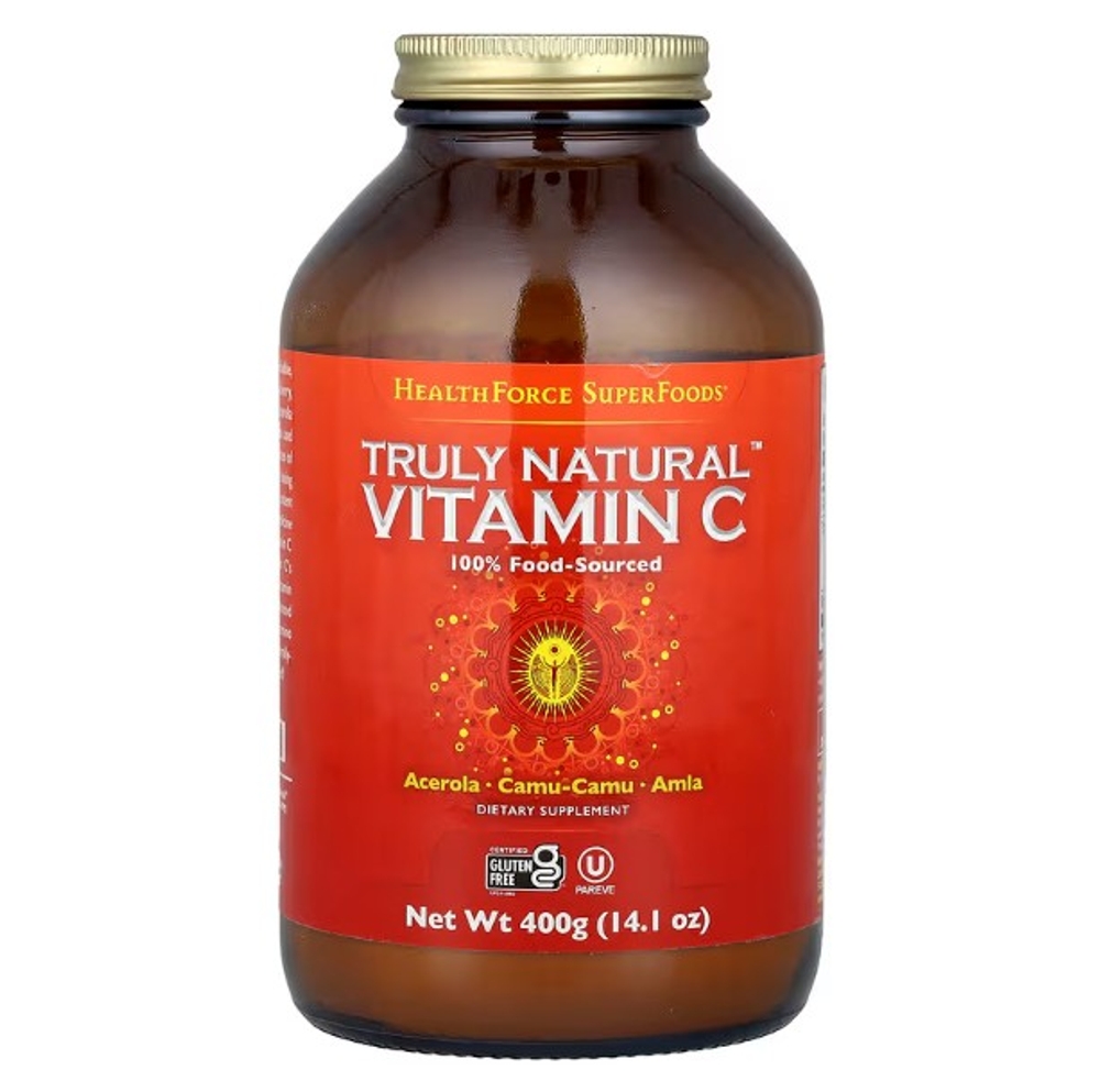 헬스포스수퍼푸드 Truly Natural <b>비타민C 400g</b> (14.1oz)