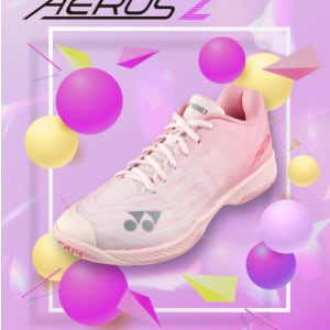 요넥스 에어러스Z2 핑크 2024년형 배드민턴화 여성용 SHB-AZ2LEX 2024