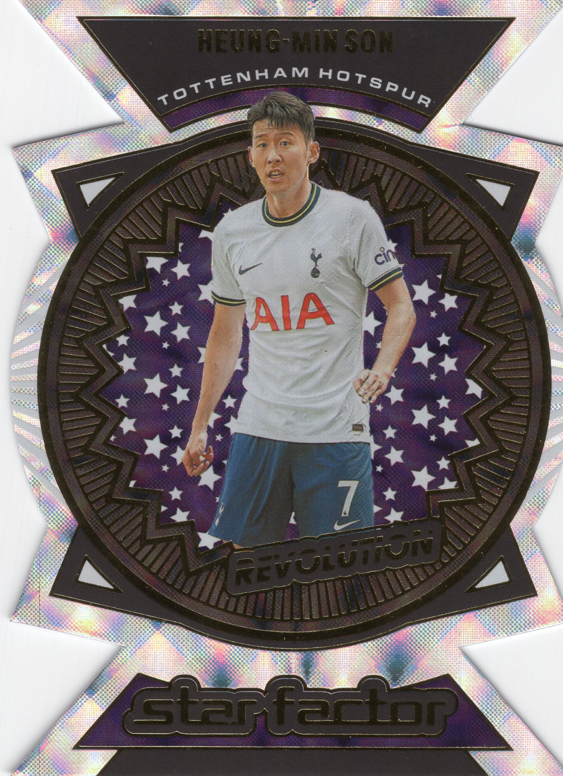 손흥민 축구카드 파니니 스타팩터 다이컷 2022 EPL카드 토트넘 3062