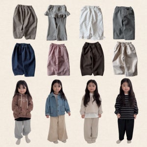 벨라밤비나 25가을 아기바지 고쟁이 조거팬츠 돌 두돌 데님 아기 골덴 몸빼 유아 바지