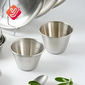 업소용 스텐 종지 스테인레스 소스 그릇 후지 깊은 소스볼 3호