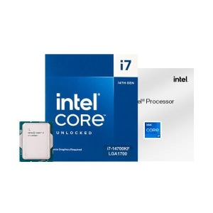 인텔 i7 14세대 시피유 랩터레이크 리프레시 14700KF 정품박스