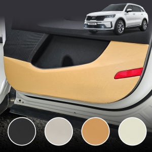 쏘렌토 MQ4 전용 도어커버 가죽 순정형 스크래치 방지