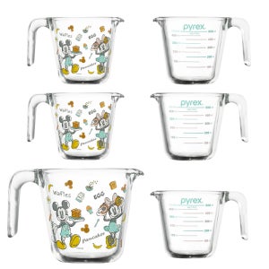 파이렉스 디즈니 굿모닝미키 계량컵 500ml x 6개