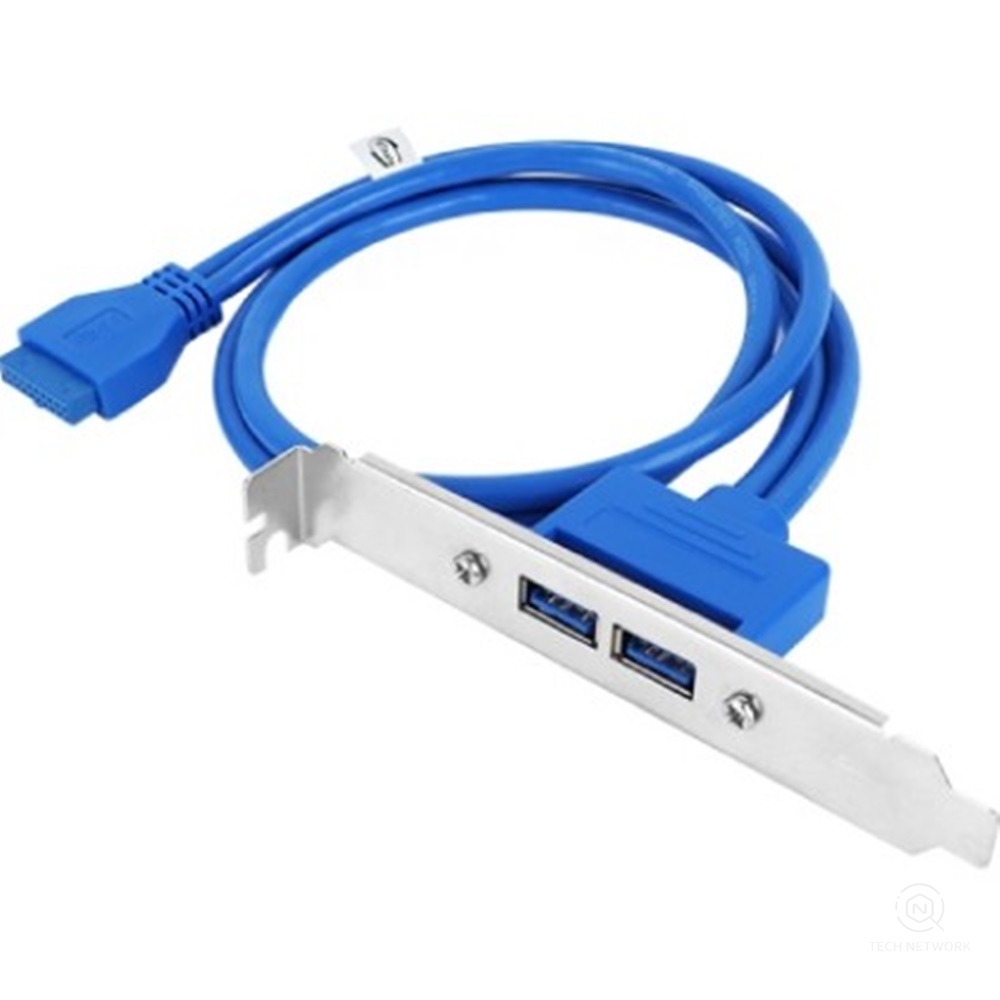 컴퓨터뒷면 USB3.0 포트 메인보드 설치부품 PC 추가슬롯