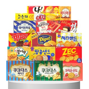 육만 과자 E 세트 회사 사무실 탕비실 세미나 학교 학원 비스켓 대용량 다과 간식