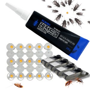 레전드겔 220g 먹이통30개+끈끈이4개 바퀴벌레약 바퀴없애는법 바퀴벌레 트랩 퇴치