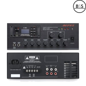 에펠 AP-120 120W 2채널 PA용 하이앰프 USB 블루투스 카페 매장 학원 방송용