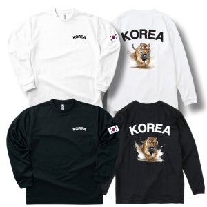 KOREA TIGER 티셔츠 긴팔버전