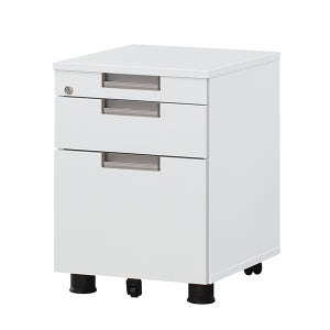 LOTO-DW504 로토 C형 3단 이동서랍, 책상서랍, 펜목재, 사무실 이동식