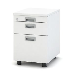 LOTO-4455 로토 3단 이동서랍, 책상서랍, 펜목재, 사무실 이동식