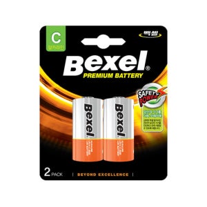 벡셀 알카라인 건전지 C 2개입 1세트 LR14 1.5V