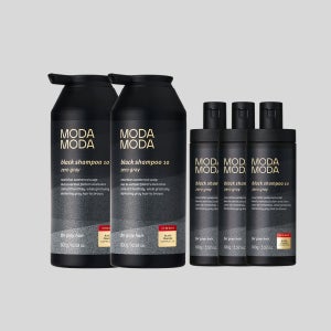 모다모다 제로 그레이 블랙 샴푸 10 300gx2 + 100gx3