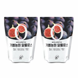 기쁨농원 100% 알룰로스 분말 500g + 500g 설탕대신 천연감미료