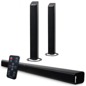 빌보드 DS01 사운드바 RCA 블루투스 연결 200W 고출력 서라운드 벽걸이 스탠드