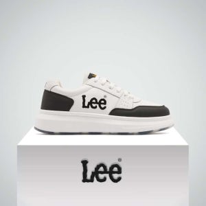 Lee 남성 신발 패션 신상 두꺼운 밑창 키높이 신발 남성 운동 캐주얼화 가죽 펀칭 통기성 운동화