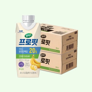 셀렉스 프로핏 드링크 바나나 250ml, 36개