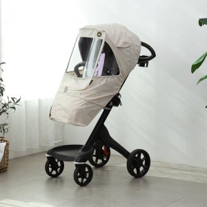 맘네스트 자수 방풍커버 디럭스/절충형 유모차 오이스터4 사이러스 일렉타 등 호환