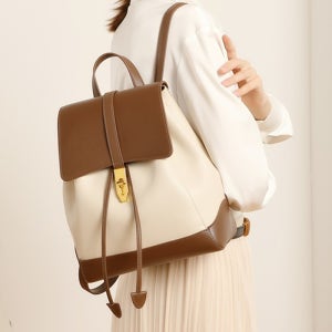 하나캐리 여성용 뉴 대학생 가죽 대용량 백팩 숄더 백 가방