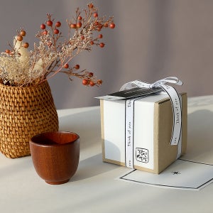 소주잔 각인 나무 술잔 답례품 동호회 선물 원목 사케잔