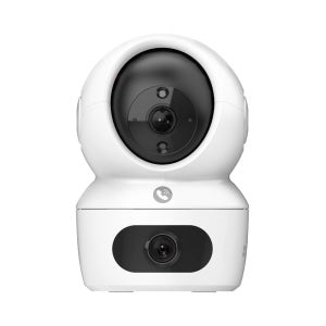 무선 CCTV 듀얼 홈캠 H7C DUAL 400만화소 유심 실내 보안 돔 카메라