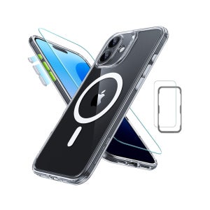 [세트] ESR 아이폰 16 플러스 할로락 클래식 프로 케이스 강화유리 1팩