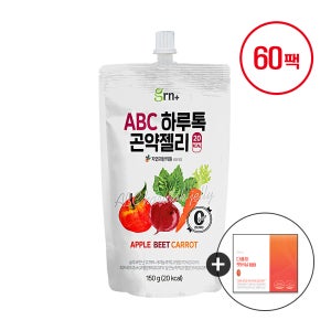 [슈퍼적립] GRN 곤약젤리 60팩 제로슈가 ABC주스맛