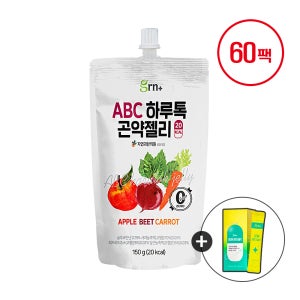 [슈퍼적립] GRN 곤약젤리 60팩 제로슈가 ABC주스맛