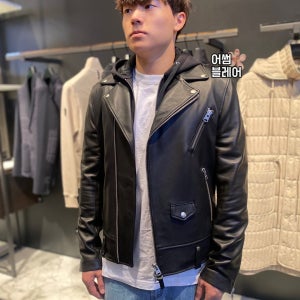 맥케이지 남성 매그너스 레더 바이커 자켓 MAGNUS-CN 2-in-1 Leather biker jacket