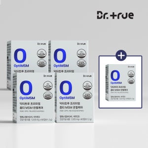 닥터트루 프리미엄 옵티 MSM 관절 케어 연골 영양 엠에스엠 60정, 5개
