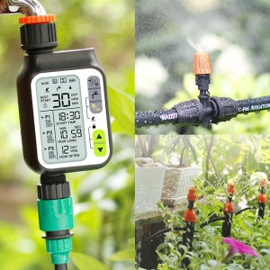 21세기트랜드 하이퍼 급수 타이머 빗물 감지 스프링클러 자동 텃밭 물주기