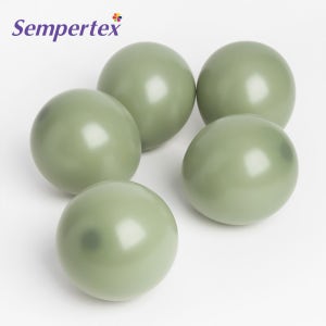 셈퍼텍스 스탠다드 고무풍선 13cm 유칼립투스 100입 미니풍선 파티 데코용