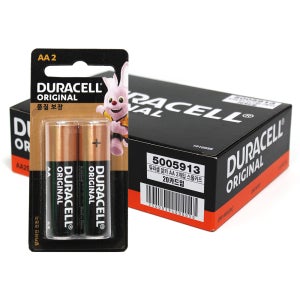 파워 듀라셀 알카라인건전지AA LR6 2입X20카드 5005913