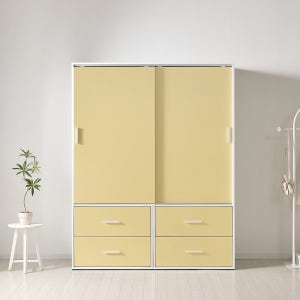 유테라 브리드 1600 서랍 E0등급 슬라이딩옷장 미닫이 키큰 장롱 옷장