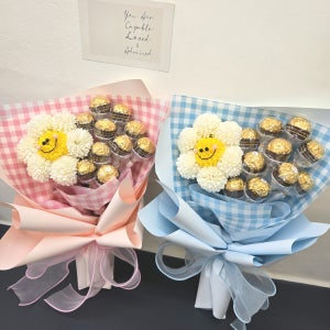 페레로로쉐 꽃다발 스마일꽃 초콜릿 어린이집 유치원 졸업식 발표회 선물