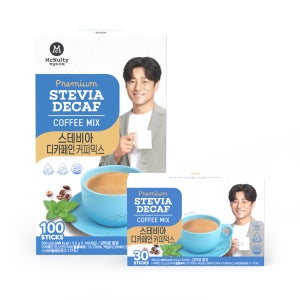 맥널티 디카페인 스테비아 제로슈가 커피믹스 100+30개입 (총 130개입)