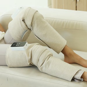 [무이자 6개월] 제스파 더툴 450 에어진 무선 종아리 허벅지 발 다리 마사지기 공기압 다리 안마기 ZP5676